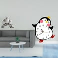 thumbnail image 2 of Figuras de búho,Figuras de búho,animales artificiales,artesanías,decoración del hogar,Figura en miniatura de búho moderna para dormitorio,Reloj de pared,Reloj de pared silencioso y, 2 of 8