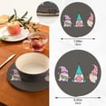 thumbnail image 6 of SKYSONIC Easter Gnomes Grey Pot Holders Trivets, 2 Pcs Heat Resistant Trivets,Egg Carrot Cotton Thread Weave Mats for Hot Pads Pans Pot Bowl Teapot for Kitchen Decor, 6 of 7