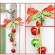 thumbnail image 4 of FloreceBien 2 piezas de cascabel navideño y lazo para puerta, colgador de pared, adornos para corona navideña, 4 of 5