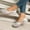Beige, variant on Kayannuo Womens Sandals Clearance Womens Fashion Woman Summer Fashion Casual Sandals Casual Flat Solid Color Loophole Shoes Gifts for Women