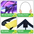 thumbnail image 3 of Mariposa Kite Doinfly, 140 x 69 cm, color morado con línea de 100 m, 3 of 6