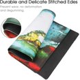 thumbnail image 3 of Gaming Mouse Mat/900 x 400 x 3 mm | XXL Mouse pad | Table mat/Large Size | Improved Precision and Speed | Rubber Base for Stable Grip on Smooth Surfaces Non-Slip (90x40Black005), 3 of 7