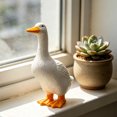 thumbnail image 6 of Clearance Garden Statues,Duck Garden Decor Durable Resin, Hand-Painted Animal Sculpture Indoor Outdoor, Patio Lawn Yard Art Ornaments, Birthday Housewarming Gift for Women Mom Grandma Friends, 6 of 9