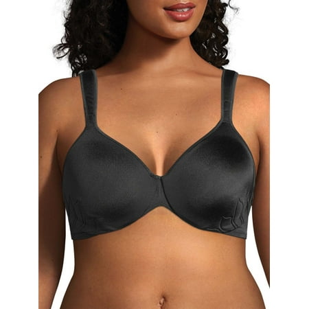

Women s Bali 3353 Live It Up Seamless Underwire Bra (Black 36DD)