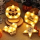 thumbnail image 5 of Toystoory Decoración de de Halloween, adorno de calabaza ligera, iluminación de fiesta de madera, manualidades DIY para el hogar, sala de estar, Kits de decoración para fiestas Aterrador Toystoory HA069006-02, 5 of 6