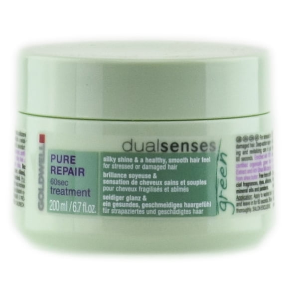 Dualsenses Green Pure Repair 60 Sec Treatment by Goldwell for Unisex, 6.7 oz