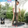 thumbnail image 4 of CoSoTower Panier de Basketball pour Enfants, Filet de Basketball à Hauteur Réglable 6,6-8,5 Pi avec Sac de Poids, pour Intérieur Extérieur, pour 6+ Ans, 4 of 7