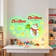 thumbnail image 4 of ShaoXinWan Christmas Luminous Wall Stickers, Glow Snowman Snowflake Self Adhesive Decal, Christmas Decorations Indoor for Bedroom, Window and Wall, 4 of 6
