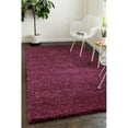 thumbnail image 2 of Unique Loom Tapis en Peluche Moderne 10' x 13' Rectangle Aubergine Violet, 2 of 2