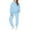 Sky Blue, variant on Coerni Kids 2-Piece Sportswear Set Half-Zip Thumbhole Sweatshirt and Sweatpants Jogger Sets Athletic Fleece Sweatsuit Tracksuit