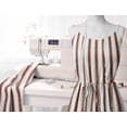 thumbnail image 6 of Soimoi Poly Canvas White Fabric By the Yard - 56 Inch Wide - Stripe - Classic Charm with Stripe Patterns Printed Fabric, 6 of 6
