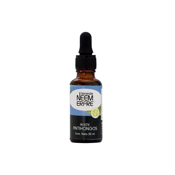 Aceite preventivo de uñas, toronja y árbol de te Bienestar NEEM ERFRE 30 ml