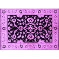thumbnail image 1 of Ahgly Company Indoor Rectangle Oriental Purple Traditional Area Rugs, 2' x 4', 1 of 4