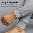 thumbnail image 3 of Men's 100% Polyester 2-Pc Long Thermal Underwear, Heather Grey S, 1 Set, 3 of 6