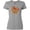 AC-Heather Grey, variant on Inktastic Cousin Crew Cute Turkey Family Women's T-Shirt