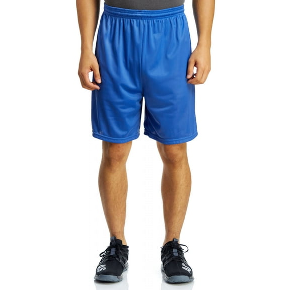 Soffe Men's Nylon Mesh Shorts, Royal, Medium