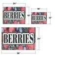 thumbnail image 3 of Berries Vinyl Decal 5 Pack of 18 Inch x 24 Inch Weatherproof Heavy-Duty Adhesive Backing | Fresh Produce, Farmer’s Market, Seasonal Fruit | Made in USA, 3 of 6