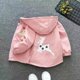 thumbnail image 1 of Abrigos para niños para niñas, niños, chaquetas, niños, con capucha, cremallera, moda para bebés, abrigo estampado, cortavientos infantil, sudaderas con capucha, prendas de vestir, 1-7 años, 4T(110) Gao Jinjia LED, 1 of 2