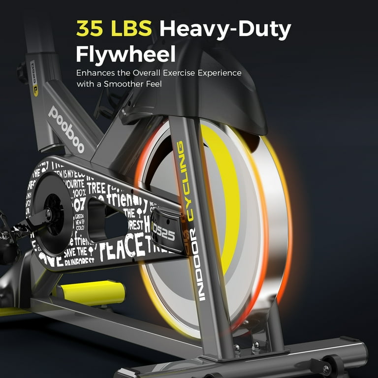 ぽんぽんgoing pooboo Stationary Exercise Bike, Adjustable Resistance, Friction