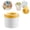 Yellow, variant on 3D Cylinder Silicone Ice Cube Molds,Easy-Release Ice Trays for Cocktails,Whiskey,Coffee,Portable Freezer Ice Maker easter ice cube molds