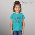 thumbnail image 2 of Lilo & Stitch Watercolor Stitch Graphic Tee for Girls,, 2 of 9