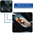 thumbnail image 5 of Surfing Printed Furry Soft 12.5x8.2 Inch Car Armrest Mat Cover Accessories, 5 of 6