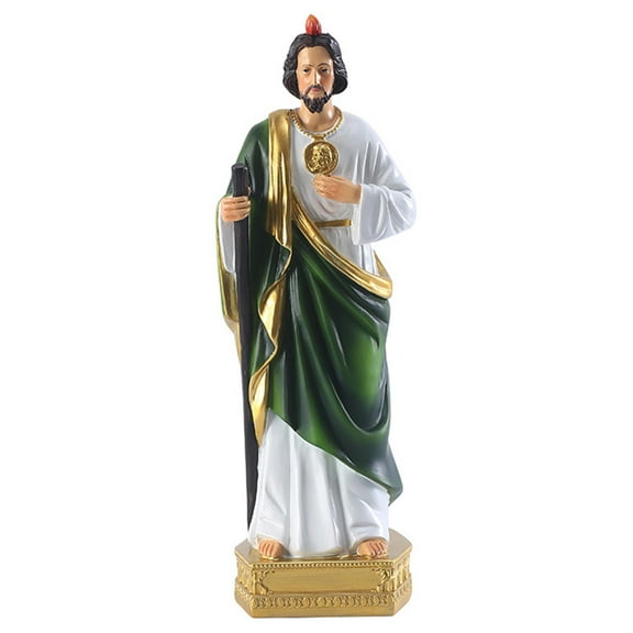 9" Risen Jesus Christ Statue, Sacred Divine Mercy Lord Inspirational Figurine for Easter and Lent Religious Sculpture Christian Living Home Resin Decor