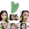 thumbnail image 4 of Guasha Stone Heart-Shaped Body Massage Synthetic Face Massage Scraper Board for Unisex, 4 of 10