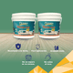 thumbnail image 3 of PINTEX Galon de Pintura para Pared Vinil-Acrílica | Fácil Aplicación, Alta Cobertura y Resistente a la Lluvia | Pintura Acrilica para Interiores Exteriores Mate | 3.8 L c/u | Color (VERDE LAGO), 3 of 8
