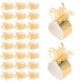 thumbnail image 1 of IFANLANDOR 50Pcs Disposable Paper Napkin Bands Elegant Design for Wedding Reception, 1 of 6