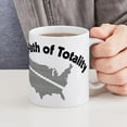 thumbnail image 6 of CafePress - The Path Of Totality - 11 oz Ceramic Mug - Novelty Coffee Tea Cup, 6 of 6