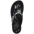 thumbnail image 5 of GP Wedge Platform Flip Flop Sandals for Women: 8161 Black, EU38 (US Size 7 - 7.5), 5 of 7