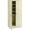 Tennsco 78" High Deluxe Cabinet, 36w x 18d x 78h, Putty -TNN1870PY