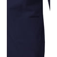 thumbnail image 4 of 7Encounter Unisex Multifunctional 3/4 Sleeves Wrap Smock With Chest And Side Pockets Navy Size 2XL/3XL, 4 of 4