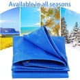 thumbnail image 6 of Heavy Duty Waterproof 12mil Thick 20x50 Tarp Cover, UV Resistant, Rip & Tear Proof with Metal Grommets, Use for Camping, Tent, Boat, RV, Car, 6 of 6