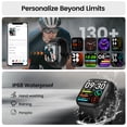 thumbnail image 3 of Smart Watch Fits for Android and IPhone, Smartwatch for Women Men with Alexa Built-in, 1.83" HD Touchscreen Fitness Tracker 120 Plus Sports Mode, Smart Watch with Bluetooth Call, IP68, for Gift Black, 3 of 7
