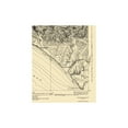 thumbnail image 2 of Topographical Map - Dume Point California Quad - USGS 1932 - Vintage Wall Art, 2 of 4