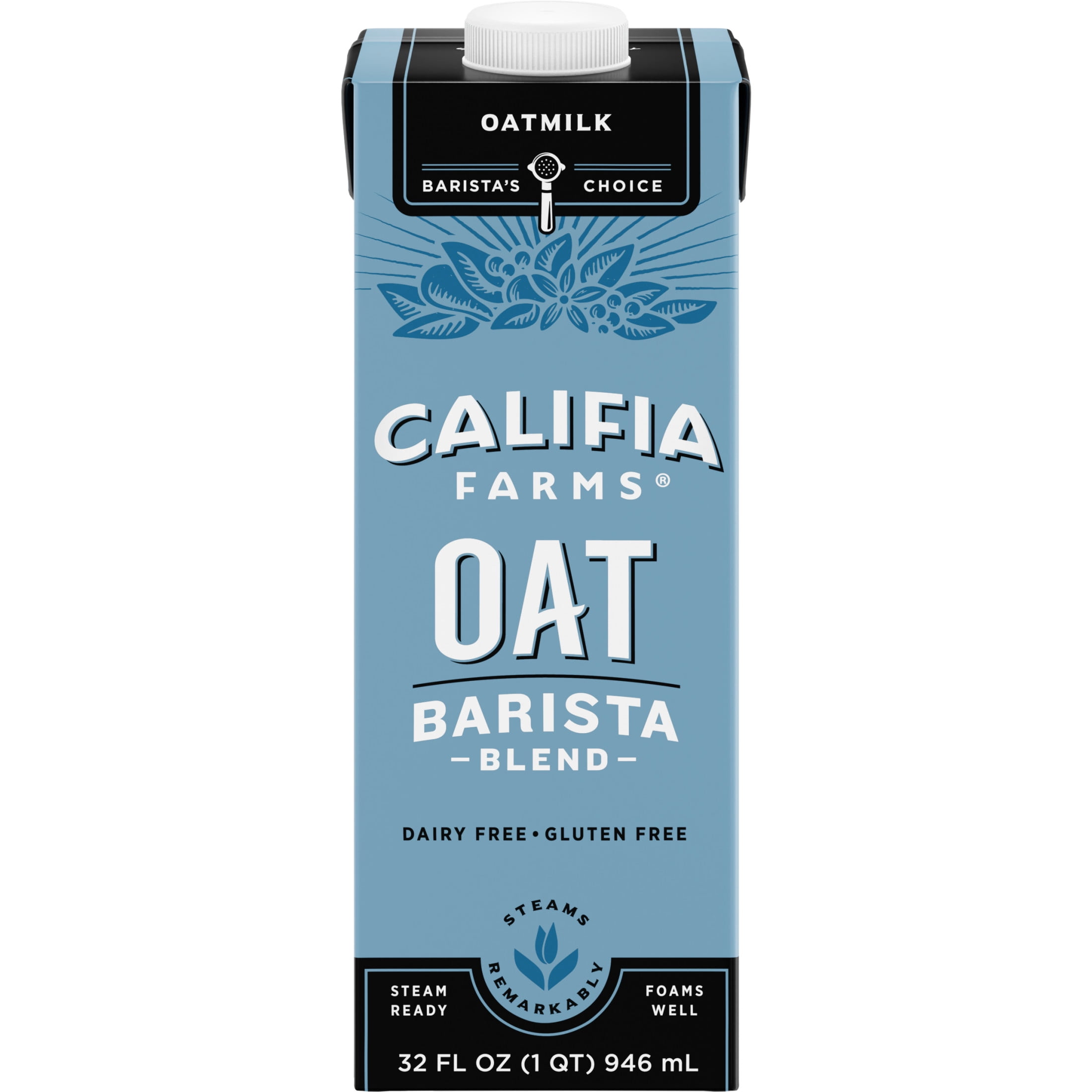 (3 pack) Califia Farms Oat Barista Blend Oat Milk 32 Fluid Ounces