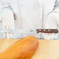 thumbnail image 3 of Victorinox 5163021RX1 8 inch Rosewood Serrated Edge Slant Tip Bread Knife, 3 of 3