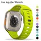 thumbnail image 2 of Correa de silicona para Apple Watch ultra 49mm 45mm 44mm 40mm 41mm 38 42mm Correa de pulsera deportiva para Iwatch Series 8 7 6 SE 5 4, 2 of 4