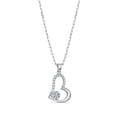thumbnail image 5 of LeCalla 925 Sterling Silver Necklace for Women | Round-Cut Cubic Zirconia Pendant Necklace, 5 of 7