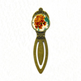 thumbnail image 1 of Mexican Chrysanthemum Peacock Bookmark Retro Office Label Page Marker, 1 of 4