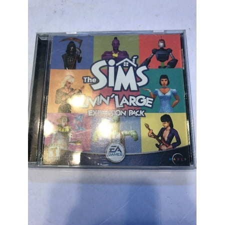 Livin Large The Sims Expansion Pack PC Game 2000 Ships N