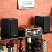 Edifier R990BT 24-Watt-Continuous-Power Bluetooth 2.0 Active Multimedia Speakers, Black, 2 Count