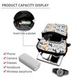 thumbnail image 4 of FUIALDOLG Cross Body Bag with Horse Floral Pattern, Lightweight Leakproof Small Messenger Bag for Travel and Daily Shopping, 4 of 7