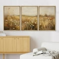 thumbnail image 3 of Hieng Cuadros De Pared De Sala, 3 Piece Canvas Wall Art Woodland Nursery Decor Forest Rivers Canvas Prints Home Artwork Decoration for Living Room,Bedroom(only canvas), 3 of 6