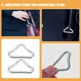 thumbnail image 3 of Miangastore 50Pcs Wear-resistant Trampoline Parts Trampoline Buckles Professional Triangle Buckles, 3 of 8