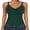11-Deep Green, variant on ANRABESS V Neck Tank Tops for Women Ribbed Knit Camisole 2026 Summer Casual Sleeveless Slim Fitted Basic Cami Shirts Clothes Army Green Medium