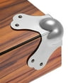 thumbnail image 5 of Unique Bargains 66x66x66mm Metal Box Corner Protectors Plating Silver Tone 8 Pack, 5 of 5