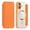 Orange, variant on Allytechgroup Magnetic Wallet Case for Apple iPhone 17 6.3", RFID Blocking PU Leather Clear Back Cover Compatible with Magsafe Wireless Charging Anti-Scratch Case for iPhone 17, Black